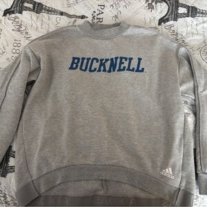 Adidas Bucknell Gray Sweatshirt